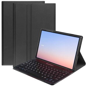 PCATEC docomo dtab d-51C / AQUOS SH-T04C ��p ���U�[�P�[�X�t�� Bluetooth US�z�� ���{����͑Ή� (�L�[�{�[�h/�u���b�N �u���b�N)