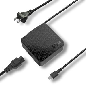 CYD 65W ėp ACA_v^[ USB C Type-C dA_v^[ m[gp\R[d y ΉDell XPS 13 7390 2-in-1, Chromebook 3100, Latitude 7280; HP Spectre x360 15-ch011dx, ProBook 455 G8ȂǂɑΉ m[gPCpACA_