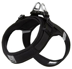 cocomall 喉に優しい犬ハーネス 2023最新 TRUE LOVE日本授権店 犬用ハーネス 犬用胴輪 ドッグ ペット用品 ハーネスリード 3M反射材料 訓練 ナイロン製 超型犬、小型犬、中型犬に向け 通気性 調