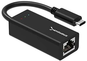 SABRENT USB Type-C - ギガビットイーサネットアダプター 10/100/1000Mbps MacBook、Mac Pro、Mini、iMac、X、Surface Pro、Notebook Pc More (NT-UBCG)