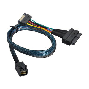 U.2 U2 SFF-8639 SSD ����z�X�g SFF-8643 4i NVME PCIe �P�[�u���A�}�U�[�{�[�h SSD 750 p3600 p3700 M.2 �p