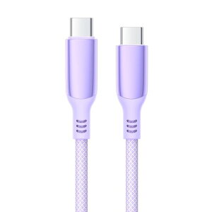 MINSLIS USB Type C P[u 100W/5A PDΉ Type-C to Type-C }[d iC҂ ^Cvc [dP[u iPhone 16/15/15 Pro/15 Plus/15 Pro Max, MacBook Air/Pro 13'', iPad Mini 6/Pro, SwitchUSB-C@Ή p[v (1m