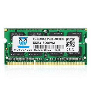 Motoeagle DDR3/DDR3L 8GB 1333 MHz PC3/PC3L-10600 SO-DIMM 8GB×1 m[gPCp1.35V 204Pin CL9 Non-ECC Mac Ή