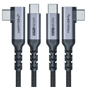 2 m USB CUSB CP[u100 W 2{AUSB 3.1}[dP[u90x20 V/5 A C^PDAiPhone 15/15 Plus/15 Pro/15 Pro Max/MacBook Pro 2022ɓKp