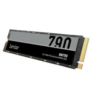 Lexar NM790 SSD 1TB M.2 2280 PCIe Gen4x4 NVMe 1.4 �Ǎ��ő�7,400MB/s PS5/�Q�[�~���OPC���� �������K�ۏؕi ���[�J�[5�N�ۏ�