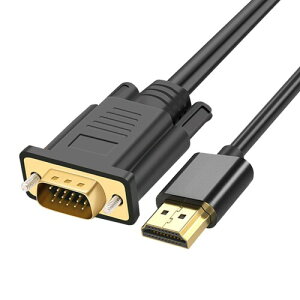 (SZSL) HDMI - VGAP[u 1.8M قł񂻂 fXNgbvAm[gp\RAPCAj^[AvWFN^[ɑΉ