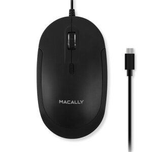 MACALLY LUSB-C }EX - X É 3{^ XN[zC[ 4DPI[h800/1200/1600/2400 MacPCp Am[gp\R/MacBook Pro/Air/iMacp (Black)(UCDYNAMOUSEB)