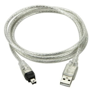 CHENYANG USB�I�Xto Firewire IEEE 1394 4�s���I�XiLink�A�_�v�^�R�[�h�P�[�u��for Sony dcr-trv75e DV