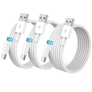 USB C �P�[�u��USB A to USB-C 3A�}���[�d �^�C�vc �P�[�u�� ���ϋv PD�Ή� �f���h�~ for iPhone 16/15 Pro/Plus/Pro Max�Afor IPad Pro 12.9/11/Air 5th/4th Mini �Ȃ�Typec�@��Ή�