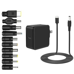 FFZZKJ m[gPCpACA_v^[ Type C 65W USB-C ACA_v^[ 18.5V 19V 19.5V 20V p\Rp dA_v^ GaN̗p 10ރRlN^t p\Rp 65W USB TYPE-C m[gp\R [d ^CvC }
