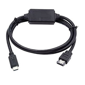 CY USB-C Type-C - Power Over eSATA DC5V USB2.0 - HDD SSD ODD eSATAPfBXNRo[^[pP[u