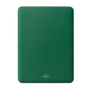 Comfyable Laptop Sleeve 13 Inch Precisely Compatible with MacBook Air M4 2025-2018 & MacBook Pro M2 2022 M1 2020-2016, Genuine Leather Cover Case, Leafy Green