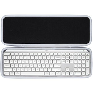 Lebakort���[�P�[�X�ƌ݊����̂���Logicool(���W�N�[��)MX KEYS KX800 MX KEYS S KX800s Bluetooth���C�����X�L�[�{�[�h (�I�t�z���C�g �P�[�X)