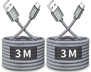 USB Type C �P�[�u��CLEEFUN �}���[�d �^�C�v C �P�[�u�� ���� �����f�[�^�]�� �R�[�h �^�C�vc ���ϋv �f���h�~ �i�C���� Switch�AiPhone15Pro iPhone15�AXperia�AGalaxy S10 S9 Note 10 9 A20 A21 A22�ASense3��USB-C