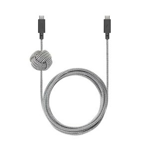 Native Union Anchor Cable 240W ? 10tB[g̕⋭ꂽ҂ݍUSB-CUSB-C Power Delivery 3.1[dP[uAEFCgtіڕt ? iPhone 15A15 Pro MaxAMacBook Pro 14"/16" M3AAir 15" M3pi[u