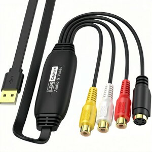 rfILv`[ USB2.0 Lv`[{[h1920×1080p 1080PΉ rfI/VHS 8mm DVD _rO p\R荞 rfILv`[ Windows XP/8/8.1/10/11AMAC Ή