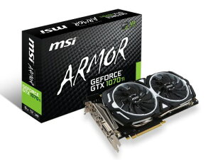 MSI GeForce GTX 1070 Ti ARMOR 8G OtBbNX{[h VD6491