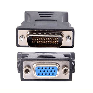 CYアダプター DMS-59ピン オス LFH 60ピン - RGB HDB15ピン VGA メス 拡張コンバーター デスクトップグラフィックスカード用