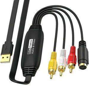 rfILv`[ USB2.0 Lv`[{[h1920×1080p 1080PΉ rfI/VHS 8mm DVD _rO p\R荞 rfILv`[ Windows XP/8.1/10/11AMAC Ή