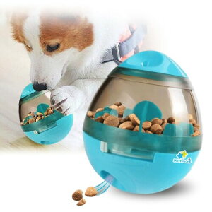 犬 おやつボール ペットおもちゃ 餌が出る フード ボール 玩具 噛むおもちゃ 餌入れ食器 早食い防止 ストレス解消 運動不足 餌やり エサ 犬猫用フード 倒れないエッグ だるまボール ペ