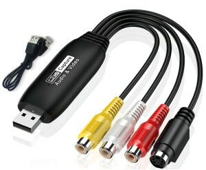 USB2.0 rfILv`[ 1920×1080p 1080PΉ rfI/VHS 8mm DVD _rO p\R荞 rfILv`[ Lv`[{[h Windows XP/8/8.1/10/11AMAC Ή