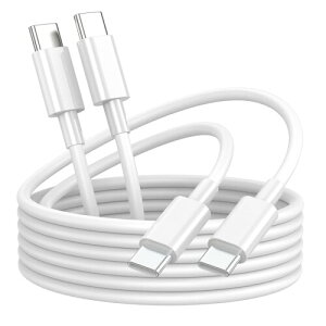 USB C P[u iPhone 17 16 15 [dP[u PD}[d USB C-C 1M 2{Zbg ϋv f[^ ^CvC iPhone R[h iPhone 17/ 16/ 15/ Pro/Pro Max/iPad/AirPods/MacBook/Galaxy/SonyȂType C@Ή