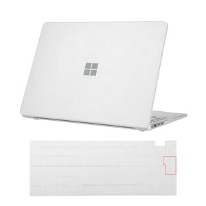 2025�N������Surface Laptop 13�C���`�i���f���F2095�j�Ή� �n�[�h �P�[�X �ی�J�o�[ �y�� �ϋv ���h�~ - �}�b�g���� + ���{��z��L�[�{�[�h�J�o�[�t��