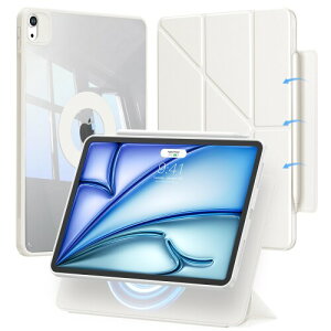 iPad Air 13�C���` �P�[�X M4/M3/M2�Ή��i2026/2025/2024�jiPad Pro 12.9�C���` ��p�J�o�[ ��6/5/4����i2022/2021/2020�j���C��&���E�� �܂�X�^���h�P�[�X �Ռ��ی� ���u���c�u�p�x�����\ �O�p�`�̍\
