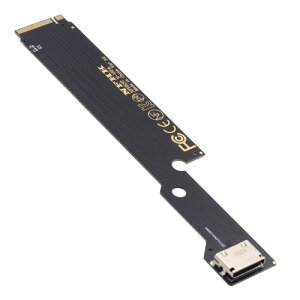 CY カード PCI-E 4.0 M.2 M キーから Oculink SFF-8612 SFF-8611 ホスト アダプター (2022-2023 ThinkBook 16+ 外部グラフィック カード & SSD 用)