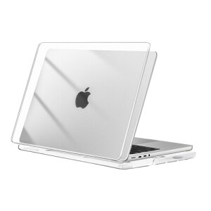 MOSISO �Ή��@�� MacBook Pro 14�C���` �P�[�X M5 M4 M3 M2 M1 A3434 A3112 A3185 A3401 A2918 A2992 A2779 A2442(2026 2025-2021����)�A�ی� �P�[�X �v���X�`�b�N �n�[�h �V�F���J�o�[(�N���A)