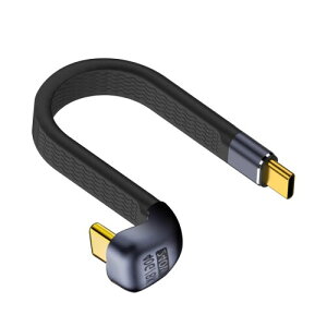 Poyiccot 40Gbps USB C�P�[�u�� U�^ 13CM�A240W USB Type-C U�^ �P�[�u�� �Z���A180�x Type-C�I�X�I�X PD 3.1 �����[�d�R�l�N�^�R�[�hUSB4�AThunderbolt 4�AMacBook�ɑΉ�
