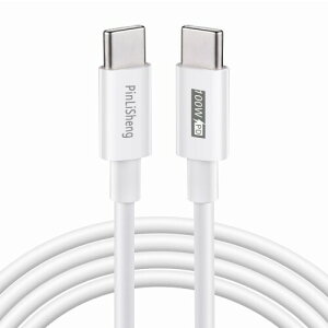 USB Type CP[u 100W PD 1m }[d 20V 5A P[u Type-C QC3.0 f[^] e-marker  VRf iPhone 15/16/iPad/MacBook Pro/GalaxyS24/Matebook/iPad/XperiaUSB-CeΉ(1M)
