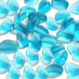 アクアリウム 彩り石 水槽用飾り石 観賞 魚 ガラス クリスタル石 底砂・砂利 水族用品1袋 約500g