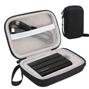 Lacdo �n�[�h �L�������O �P�[�X�O�� T7 �V�[���h/T7/T7 �^�b�` �|�[�^�u�� �\���b�h �X�e�[�g �h���C�u 500 GB 1 TB 2 TB USB 3.2 �O�t�� SSD �n�[�h EVA �ϏՌ��X�g���[�W���s�o�b�O�A�u���b�N + �O