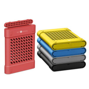 (5��) SETMSPACE 2.5�C���`�|�[�^�u��SSD HDD�n�[�h�f�B�X�N���[�{�b�N�X 9.5mm / 7mm 4TB�|�[�^�u���n�[�h�f�B�X�N���[�A�Ód�C�h�~�A�ϐk���A�]�|�Ռ��h�~�A�ϖ��Ր��V���R���n�[�h�f�B�X�N�J