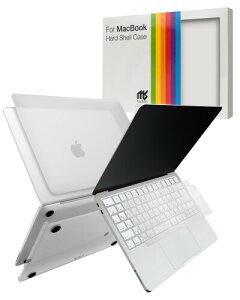 MS factory MacBook Neo �P�[�X 13�C���` �p �J�o�[ �l�I A18 Pro 2026 A3404 �n�[�h�P�[�X �w��h�~ �X�����^�C�v (�T���h�}�b�g���H) �t���X�g �N���A ������ RMC series RMC-SETN13-sMCL