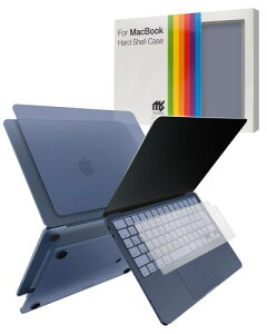 MS factory MacBook Neo �P�[�X 13�C���` �p �J�o�[ �l�I A18 Pro 2026 A3404 �n�[�h�P�[�X �w��h�~ �X�����^�C�v (�T���h�}�b�g���H) �C���f�B�S �u���[ RMC series RMC-SETN13-sMNV