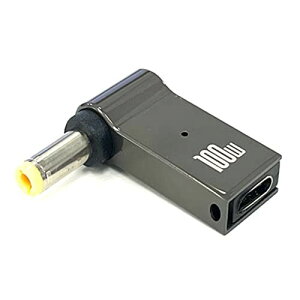 fine-R 100W DC 5.5×2.5mm m[gp\R PD [d ϊA_v^[ 90° L^ L TYPE-C USB-C ϊvO usbl usbl^ lsb usblA_v^ usb90x (PLیi) (100WP 5525)
