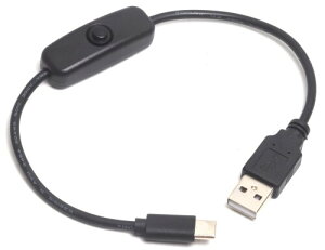 I[fBIt@ USBP[u USB typeC dXCb`t USB-C (IX) - USB-A (IX) [d̂݁if[^]s) 30cm ubN