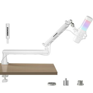 Aokeo AK-55 �f�X�N���[�v���t�@�C�����߉\�ȃ}�C�N�u�[���A�[���X�^���h�ABlue Yeti�ASnowball iCE�AHyperX QuadCast�ASoloCast�AElgato Wave�ȂǂɍœK