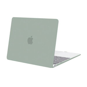 MOSISO �Ή��@�� MacBook 12 �C���` Retina display�t�� A1534 ��p 2017 2016 2015 �v���X�`�b�N �n�[�h�P�[�X ���^ �ϏՌ� �ی� �V�F���J�o�[ (���g�� �O���[��)