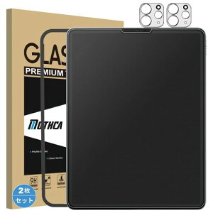 Mothca 2���Z�b�g �A���`�O���A iPad Pro 12.9 (2022 ��6���� M2 / 2021 ��5���� / 2020 ��4����) �p �K���X�t�B���� �ی�t�B���� �t���X�N���u�K���X ���炳�� ���{���Ɏq���f�� �w��h�~ ���˖h�~