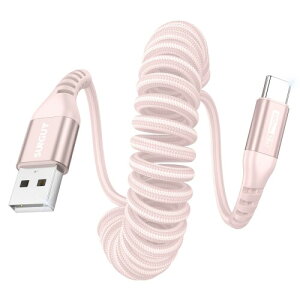 SUNGUY �R�C����USB C�P�[�u�� 1�p�b�N 1.2MUSB-A - USB-C �f�[�^�P�[�u�� Android Auto�ACarPlay�AiPhone 17/16/15�V���[�Y�AGalaxy S24 Ultra�AGoogle Pixel�AXiaomi�Ή� - �s���N