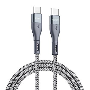 Beiwoer USB-C & USB-C P[u ϋviC USB QC3.0 PDΉ 65W}[d Type C to Type C P[u MacBook/iPad Pro/Air Samsung Galaxy Sony Huawei NintendoSwitchType-c@Ή (1m O[)