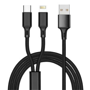 ONGAHON USB P[u 2 in1,1M fA[dCMFIFؑ@\[dC66 Wő}[dA[dCׂ͂ĂCNXAndroidfoCXƂׂĂiOSfoCXɑΉ