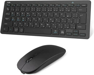 Ewin �L�[�{�[�h ���C�����X �}�E�X�Z�b�g bluetooth JIS���{��z�� ios android Windows mac�Ή� iphone ipad �p�\�R�� �X�}�z �^�u���b�g �O�f�o�C�X���R�ɐؑւ� �u���[�g�D�[�X �}�E�X 3�i�KDPI ��