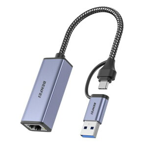 BENFEI LLANA_v^ USB A/C - MKrbg C[Tlbg A_v^[AUSB 3.0/C -10/100/1000Mbps  RJ45 MKrbgC[Tlbg LAN lbg[NA_v^[ MacBook Pro 2022/2021/2020AMacBook Air Ȃ