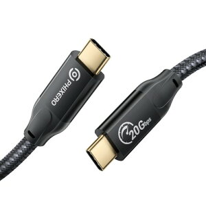 PHIXERO USBC-USB C 3.2 Gen 2x2P[uAUSB Type-C 100W }[dP[u1mA20Gbpsf[^]A4kfóAThunderbolt 3/4AMacBookAiPad ProASamsung Galaxy S22/21/20ƌ݊