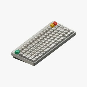NuPhy Node75 JIS ���C�����X ���J�j�J���L�[�{�[�h 75% 82�L�[ �z�b�g�X���b�v�Ή� Bluetooth/2.4GHz/USB-C �L���ڑ� RGB�o�b�N���C�g PBT�L�[�L���b�v �^�b�`�W�F�X�`���[�Ή� �Q�[�~���O�L�[�{�[�h