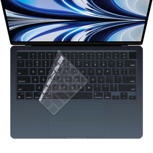 MacBook Neo/Air/Pro 13-16�C���` (2021-2026) �L�[�{�[�h�J�o�[ M5 M4 M3 M2 �ɔ� ���� TPU �V���R�� �^�� A3449 A3426 A3404 A3240 A3113 A2681 A2941 A2991 A2779 A2442 �Ή� �}�b�N�u�b�N �h�o ���{���[�J�[�i (�N���A)
